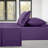 Lux Decor Collection Brushed Microfiber Sheet Set with Fitted Flat Sheets & Pillowcase-29674158-29674136
