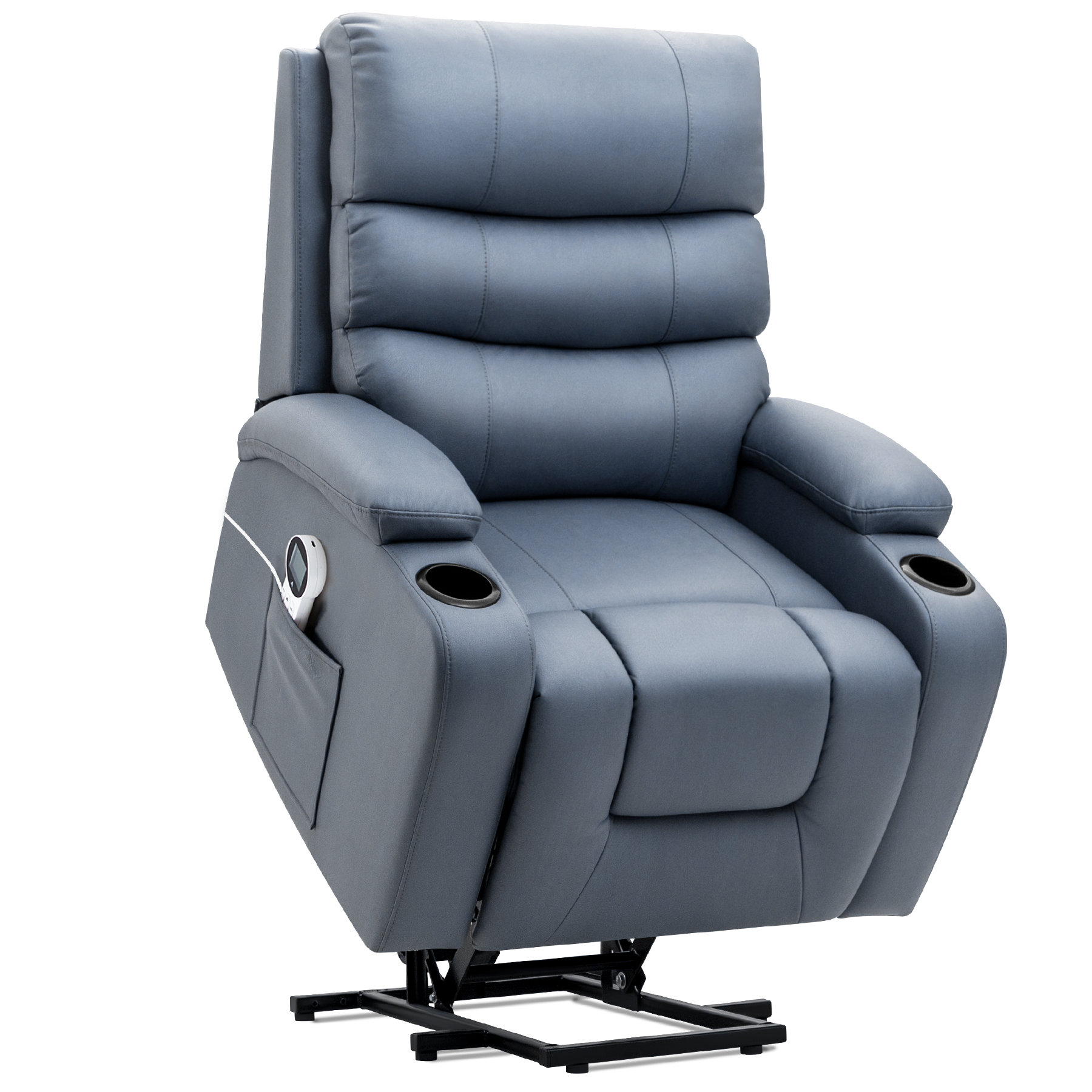 Ebern Designs Power Lift Recliner Chair with Massage and Heat for ...