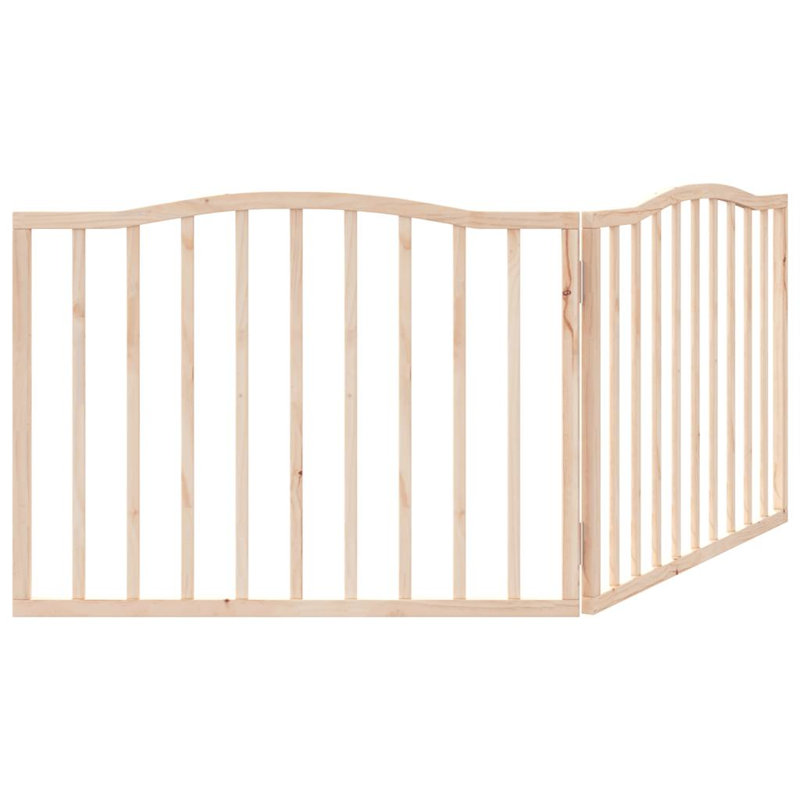 Tetlin Solid Wood Dog House Door, 60cm H x 160cm W x 2cm D, Beige