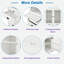 Garde-manger avec portes en verre, tiroirs, plateaux de service et tablettes-946346567