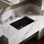 Lavabo de salle de bain rectangulaire encastré avec trop-plein Kathryn-6916787