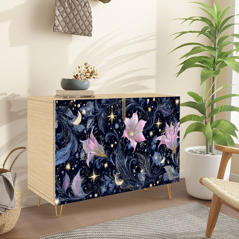 Buffet Buffet avec rangement Mystical Night Garden