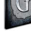 « letter g », art textuel sur toile tendue-21938893