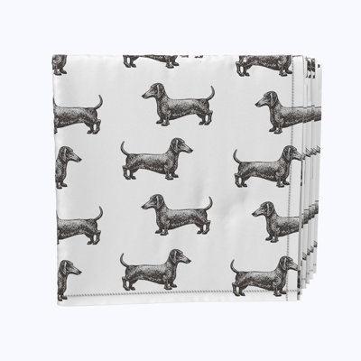 Polyester Animal Print Square Napkin