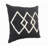 Modern Tufted Diamonds Cotton Throw Pillow