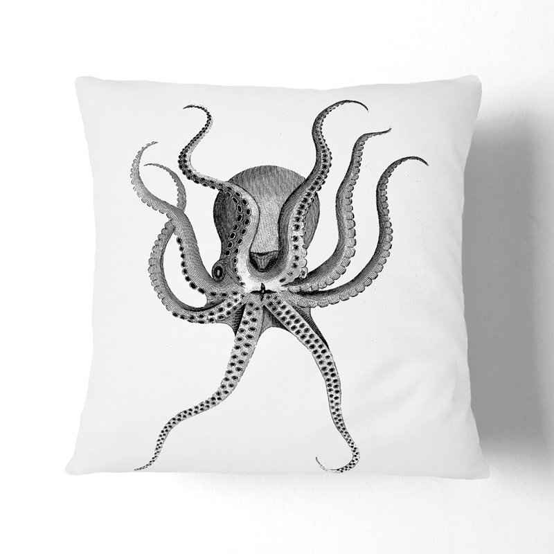 Square Throw Cushion, 55cm H x 55cm W x 20cm D
