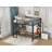 Finlaw Full Iron Loft Bed with Built-in-Desk by Mason & Marbles