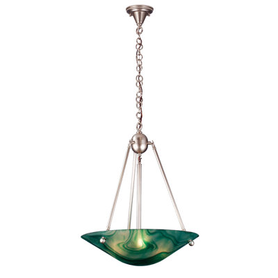 Luminaire suspendu pour cuve simple 3 lumières Deco Ball Cabernet Swirl