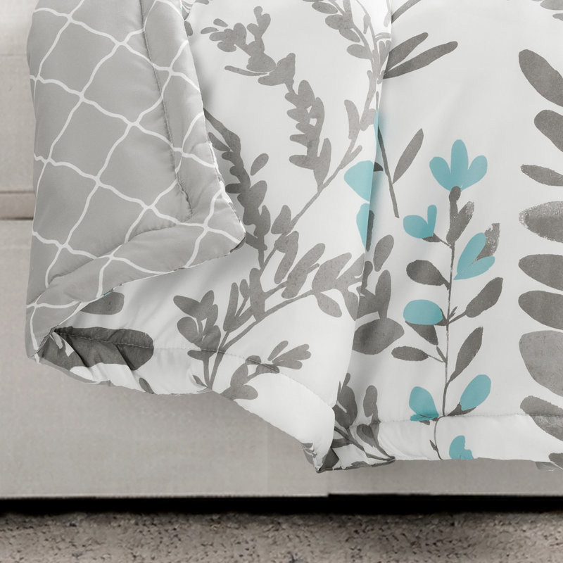 Aprile Throw, Blue/Gray