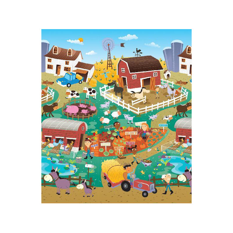 Jeu en mousse de ferme City