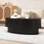 Table basse à plateau relevable ovale de 41 pouces avec rangement, petite table centrale avec plateau relevable pour le salon-909036682