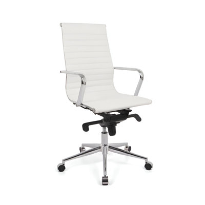 Chaise de bureau à haut dossier Toni