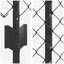 150 cm H x 1000 cm W Steel Border Fencing