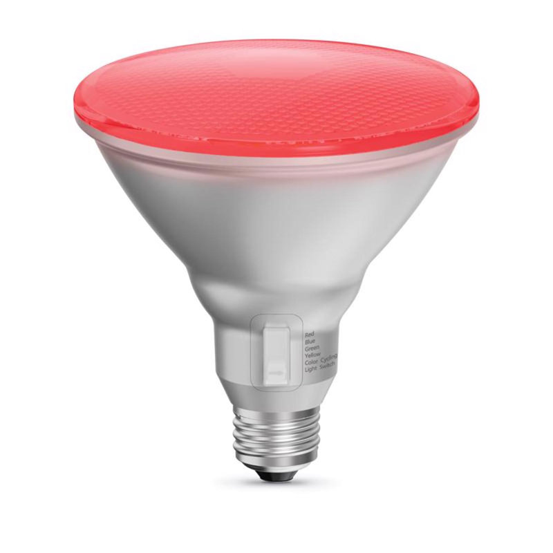Ampoule DEL Feit PAR38 E26 (moyenne) à changement de couleur de 90 watts, équivalente à 1 watt