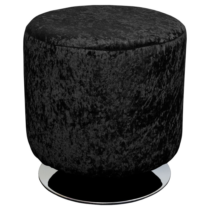 Humphrey 47Cm Tall Swivel Drum Stool, Ebony