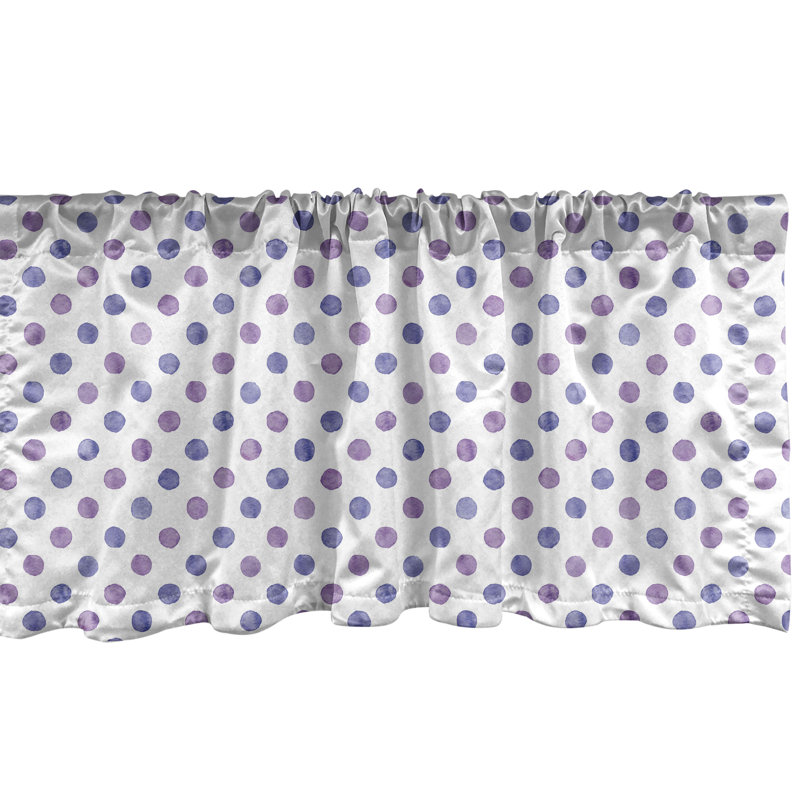 Cantonnière mauve Ambesonne, L 54 po x L 12 po