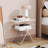 Betzabet Acrylic Side Table, Bedside Table Nightstand-899443231