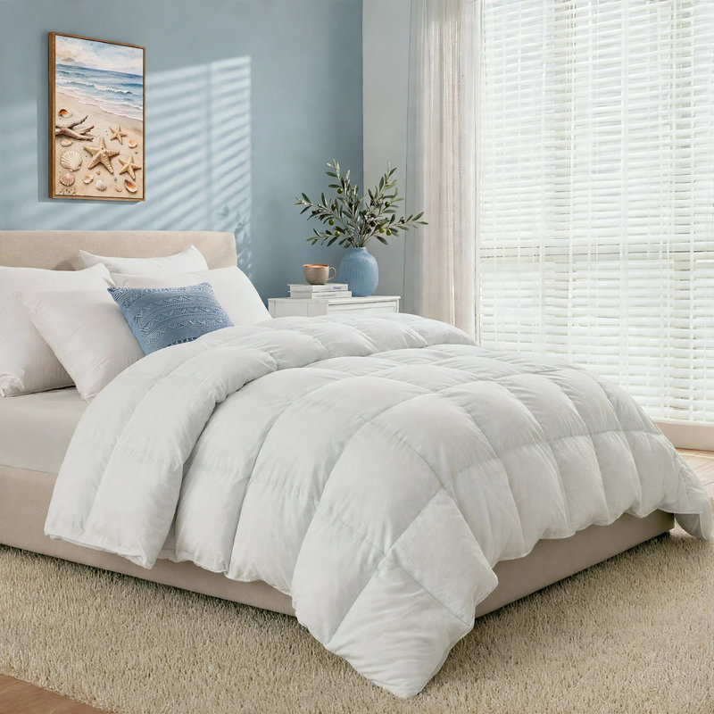 Insert de couette en duvet synthétique toutes saisons toutes saisons, Lit simple