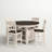 Karley 5-Piece Solid Wood Dining Set 