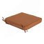 Coussin de chaise de patio d'extérieur, orange