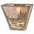 Rustic Lodge Flush Mounted Sconce