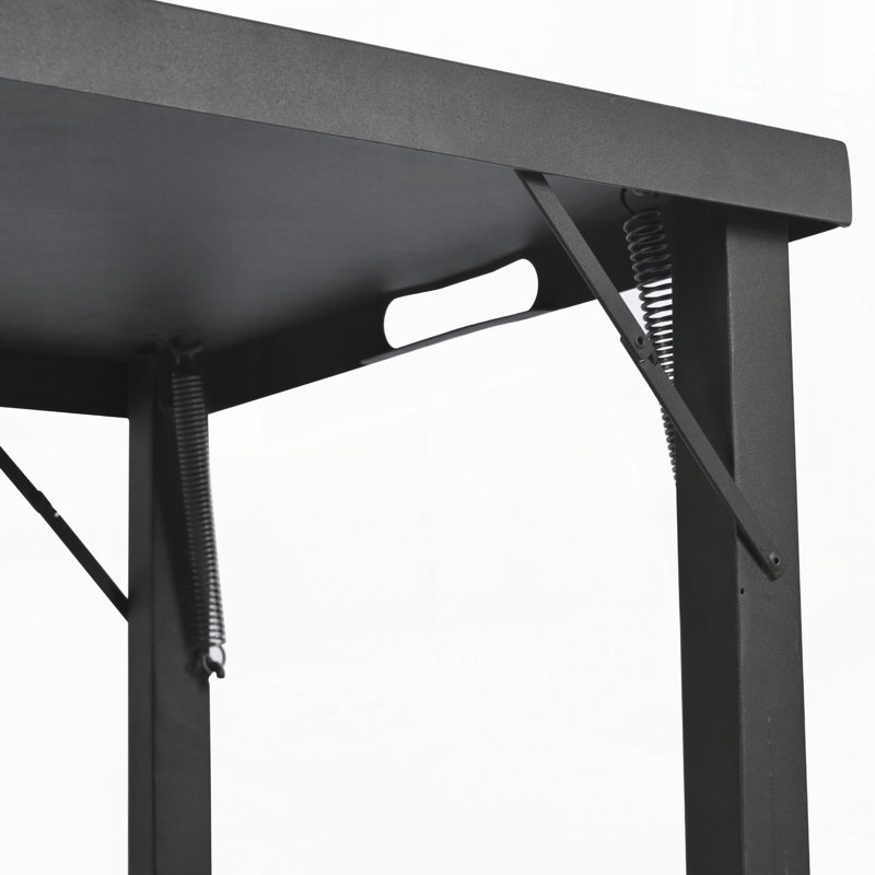 Armoire d'extérieur polyvalente avec surfaces de travail pliables et extensibles