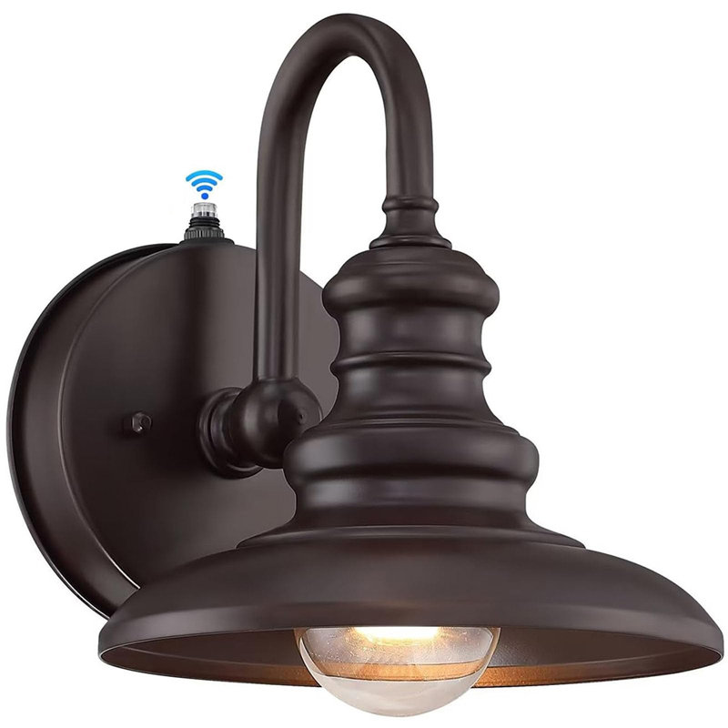 Lanterne d'extérieur résistante à la rouille, Brun