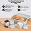 4 Piece Kitchen Canister Set-69600116