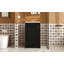 Meuble-lavabo de 20 pouces avec lavabo en céramique, ensemble de meuble-lavabo simple autoportant avec porte à fermeture douce, tablette réglable