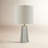 Magalie 1-Light Ceramic Table Lamp with Linen Drum Shade-777089772-772252236