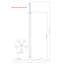 Luminaire suspendu géométrique unique à 5 lumières