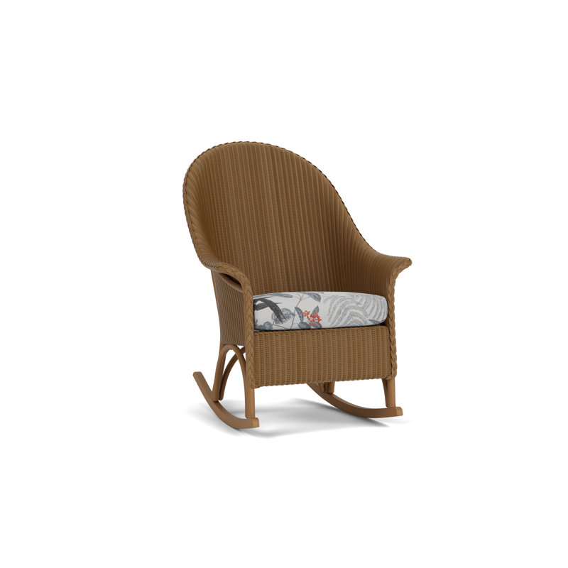 Loom Outdoor Rocker Chair, Canvas Natural, Linen