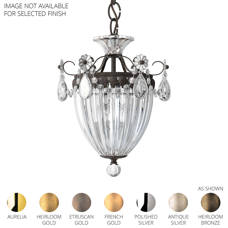 Bagatelle 3 - Light Pendant, Heirloom Bronze, Spectra Clear
