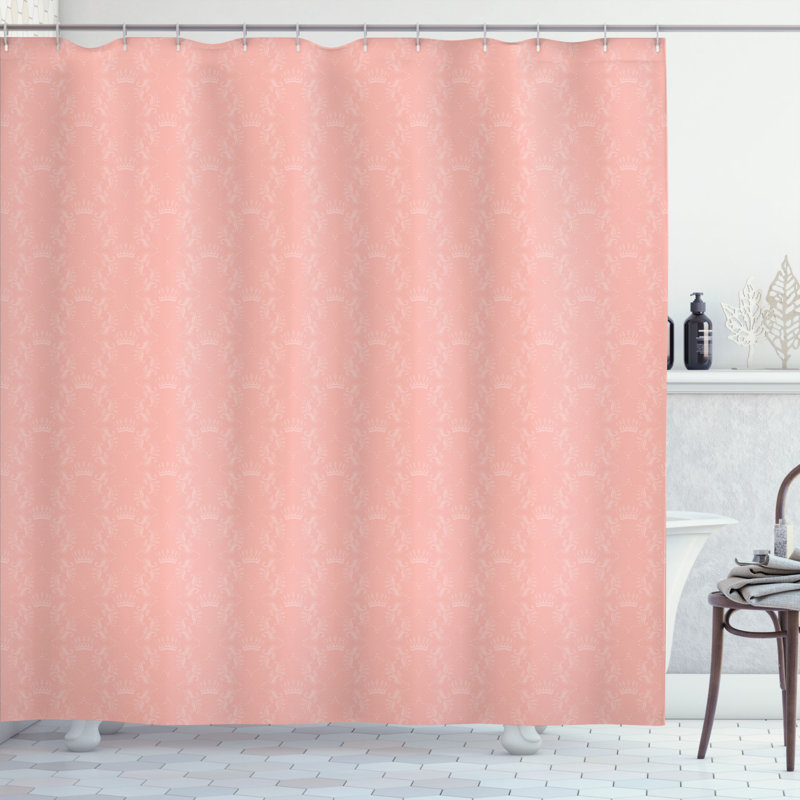 Ensemble de rideau de douche + crochets, H 70 po x l 69 po