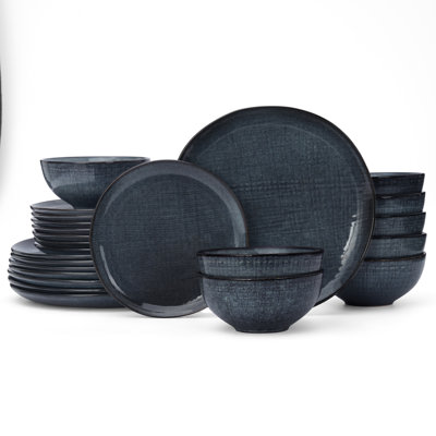 Famiware 24 Piece Dinnerware Sets, Dish Sets for 8