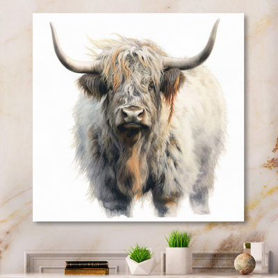 Wild Yak VI - Yaks, art mural encadré