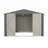  Large Metal Outdoor Storage Shed with Updated Frame, Lockable Doors, and Spacious Interior for Backyard Garden Patio Lawn-123772175-123772172