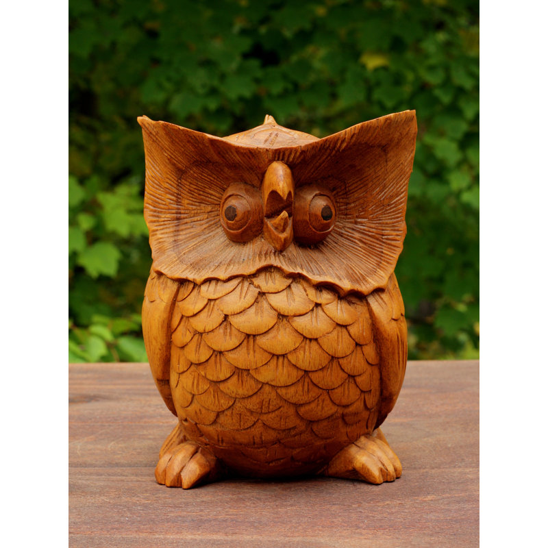 Sculpture en bois Haenisch Owl