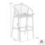 Tabouret de bar et de comptoir Buffolino-98203021-98203022
