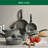 BALLARINI Parma by HENCKELS 10-Piece Forged Aluminum Nonstick Cookware Set, Pots and Pans Set, Granite