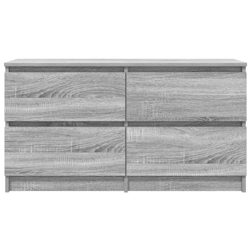 TV Cabinet 100X35x54 Cm Engineered Wood, Grey Sonoma