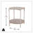 Iron Tray Top End Table
