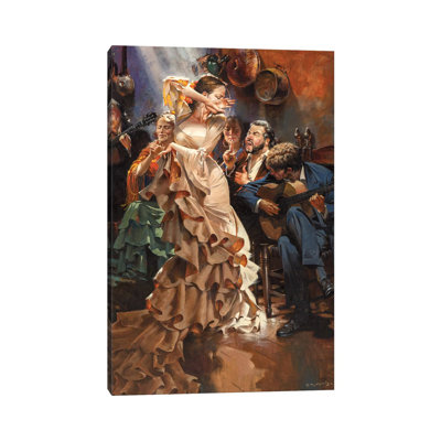 " The Sound Of Granada " by Maher Morcos Painting Print