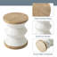 Table d'appoint en pierre Bogins