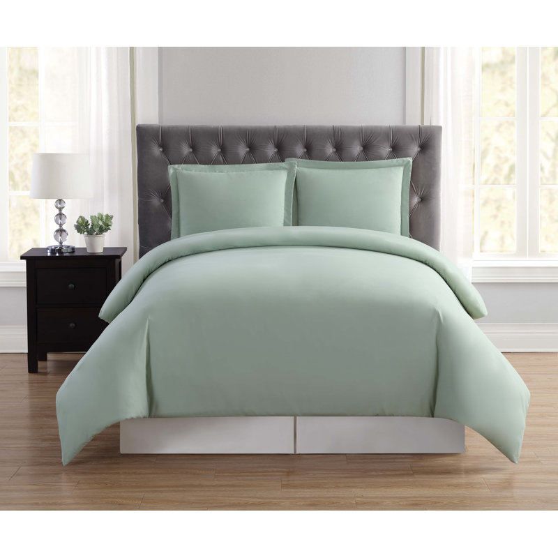 Standard Duvet Cover, Twin XL Duvet Cover + 1 Standard Sham, Sage