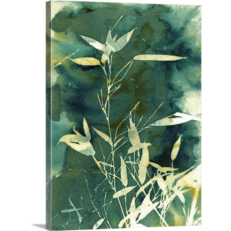 Art mural sur toile Bamboo Garden, Toile tendue, H 16 po x l 12 po
