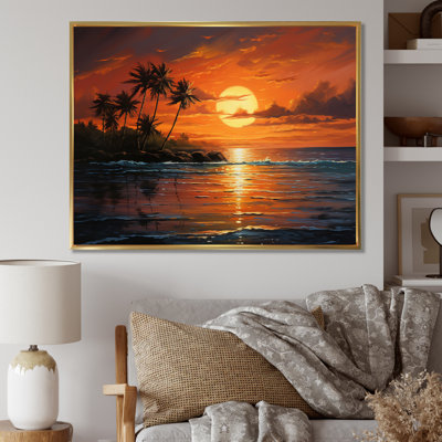 Caraibe Island Sunset I - impression