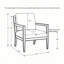 Fauteuil d'appoint rembourré