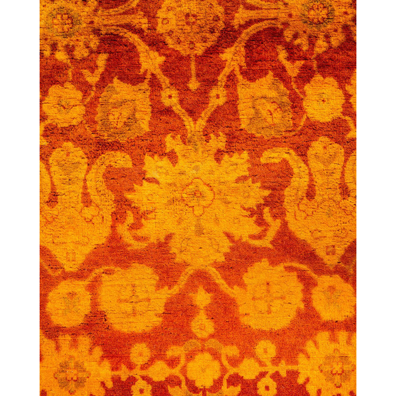 Fine Vibrance One-of-a-Kind 3' 2" X 5' 1" Hand Knotted Area Rug