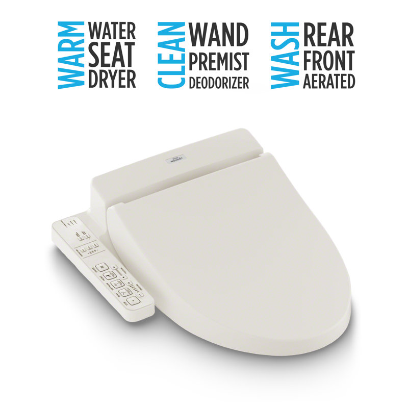 Washlet® Elongated Toilet Bidet Seat, Sedona Beige